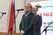 Vzpomínková akce ke Dni válečných veteránů. Náměstí Míru, Praha 10. 11. 2023. Foto Jan Kouba - VHÚ (5)