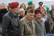 Vzpomínková akce ke Dni válečných veteránů. Náměstí Míru, Praha 10. 11. 2023. Foto Jan Kouba - VHÚ (6)