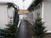 Vánoční výzdoba na vojenské základně v litevské Rukle. Foto sbírka VHÚ