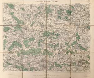 Československá vojenská mapa por. Václava Krupky