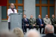 Předávání resortních vyznamenání MO. Armádní muzeum Žižkov 6. 5. 2024. Foto Jan Schejbal, MO (2)