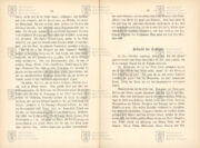 Ukázky z textu se začátkem zprávy o bitvě u Custozy v roce 1866. DUDÍK, Beda. Erinnerungen aus dem Feldzuge 1866 in Italien.