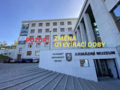 Armádní muzeum Žižkov i další expozice jsou 31. prosince a 1. ledna uzavřeny