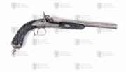 Pár pistolí s perkusním zámkem v kazetě s příslušenstvím, Lepage-Moutier, Paříž, kolem 1855 (4)