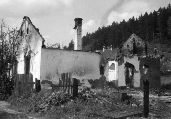 Vypálení obce Javoříčko před 80 lety - 5. května 1945