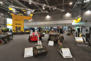 Autonomní UGV exponáty v expozici AČR. FOTO Jan Kouba, VHÚ Praha