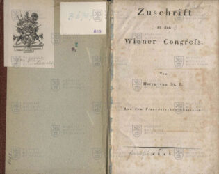 Zuschrift an den Wiener Congress