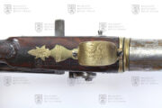Pistole – větrovka systému Girandoni, J. Contriner, Vídeň, kolem 1820 (5)