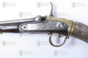 Pistole – větrovka systému Girandoni, J. Contriner, Vídeň, kolem 1820 (7)