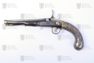 Pistole – větrovka systému Girandoni, J. Contriner, Vídeň, kolem 1820