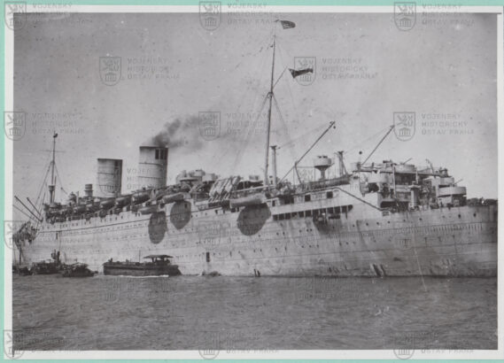 Na RMS Mauretania okolo Afriky do Velké Británie
