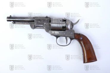 Revolver Colt-Innsbruck v kazetě s příslušenstvím, 1849