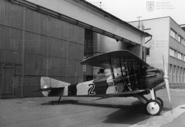 Stíhací letoun SPAD S.VII.C1 ze sbírky VHÚ Praha
