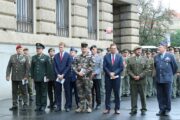 Vernisáž výstavy Vojenské školství, dějiny, vývoj a současnost - „Armáda moje životní volba“ před Generálním štábem AČR. FOTO: Marie Křížová, AVIS