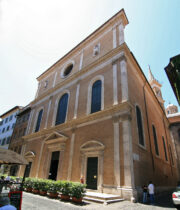 Kostel Santa Maria dell`Anima v Římě.