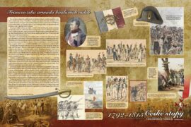 Přijďte na venkovní výstavu o koaličních válkách 1792-1815. Od zítřka ji najdete před Generálním štábem Armády ČR