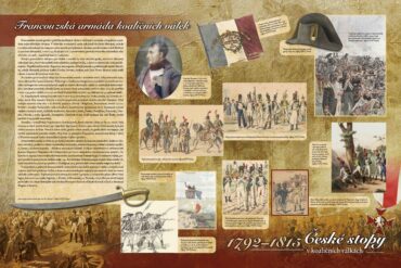 Přijďte na venkovní výstavu o koaličních válkách 1792-1815. Od zítřka ji najdete před Generálním štábem Armády ČR