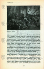 Ukázka textu a obrazové přílohy s reprodukcí obrazu zachycujícího smrt admirála Nelsona. KOVAŘÍK, Jiří. Trafalgar: anatomie námořní bitvy