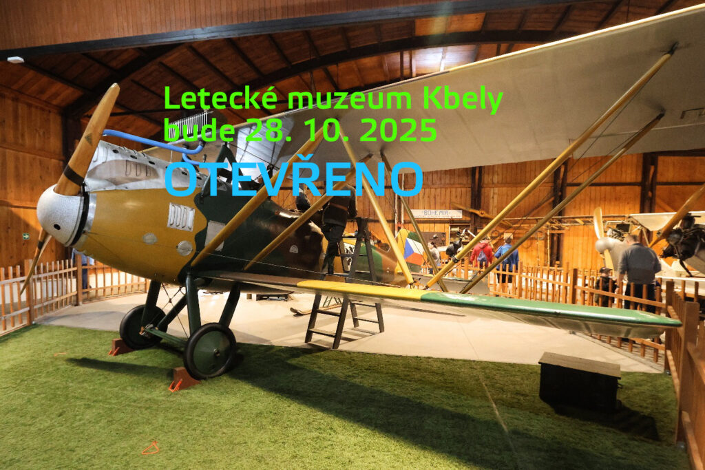 Letecké muzeum Kbely bude ve státní svátek oteřeno