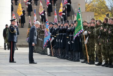 Pietní akt na Vítkově připomněl 107. výročí vzniku Československa
