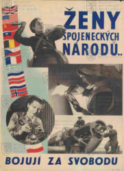 Ženy spojeneckých národů bojují za svobodu, Velká Británie, kolem 1941