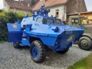 18 Obrněné vozidlo BOV-M86 ve vojenském muzeu v Pakraci (foto Michal Louč)