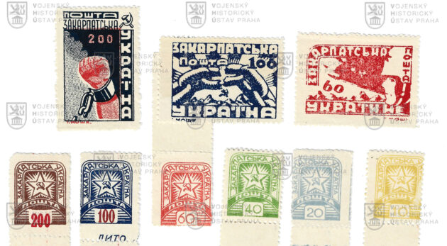 Prosinec 1944 – oficiální vydání prvních poštovních známek osvobozeného Československa