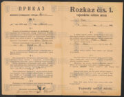 Rozkaz číslo 1 vojenského velitele města Prahy, 1945