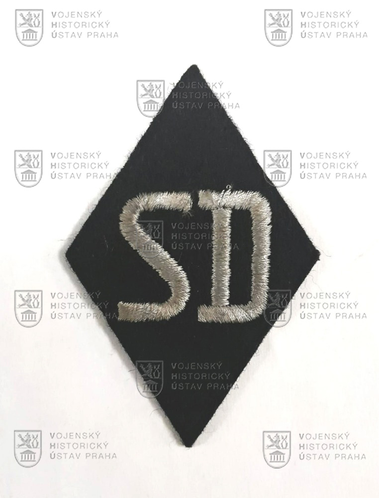 Rukávový znak SD, Německo, čtyřicátá léta 20. století