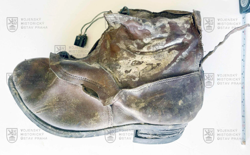 Elektricky vyhřívaná bota Karla Valacha