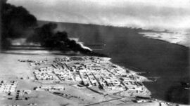 Dobytí Tobrúku Australany a Brity 22. ledna 1941