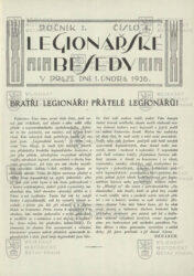 Časopis Legionářské besedy