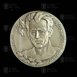 Plaketa TJ Sokol Královské Vinohrady – Alois Hudec