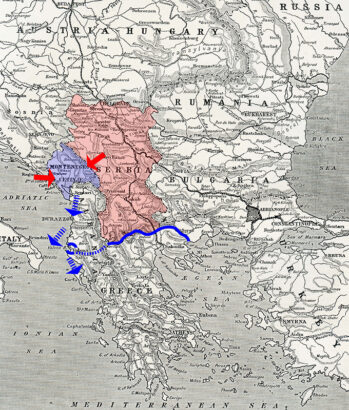 Balkánský expres – rakousko-uherské tažení proti Černé Hoře a Albánii v roce 1916 