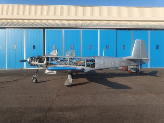 Renovace unikátního letounu VZLÚ TOM-8 se blíží ke konci