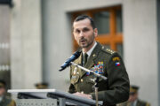 V Armádním muzeu na Žižkově se při slavnostním ceremoniálu měnilo velení českých speciálních sil. FOTO: prap. Petr Dohnal