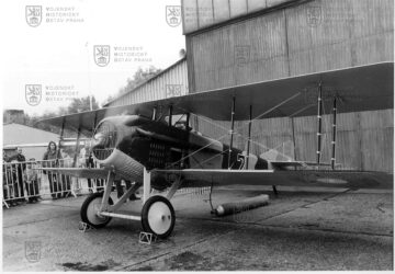 Stíhací letoun SPAD S.VII.C1 ze sbírky VHÚ Praha