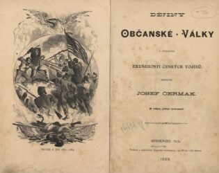 ČERMAK, Josef. Dějiny občanské války s připojením zkušeností českých vojínů.