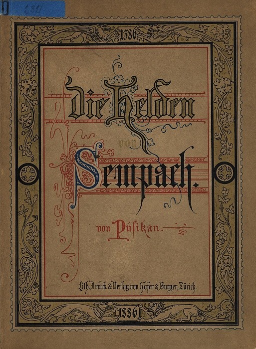 PUSIKAN. Die Helden von Sempach.