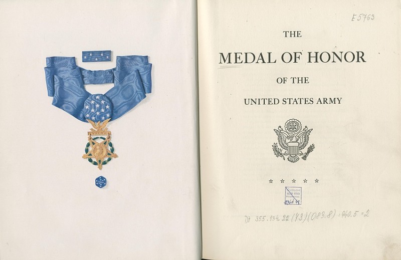 The Medal of Honor of The United States Army